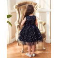 2019 hot sale baby children party frocks girls demin yarn dress design